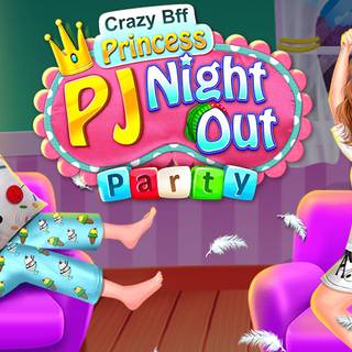 Crazy BFF Princess PJ Night Out Party