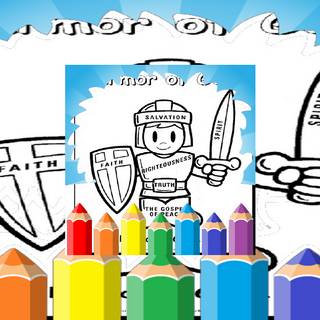 Free Coloring Pages For Armor Of God