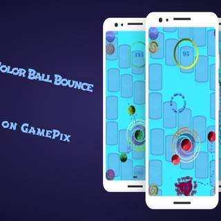 2D Ball Vs Color Ball Bounce