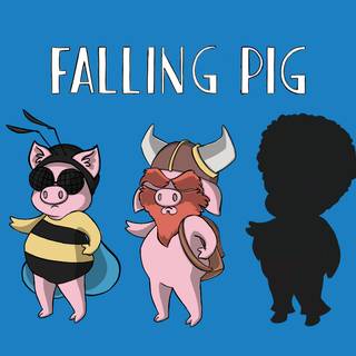 Falling Pig