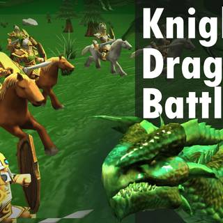 Knights vs Dragons Battle Simulator